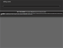 Tablet Screenshot of oklq.com